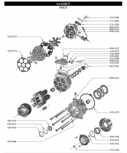   Sanden PXE13