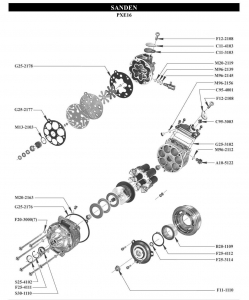   Sanden PXE16