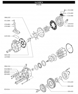   Sanden PXV16