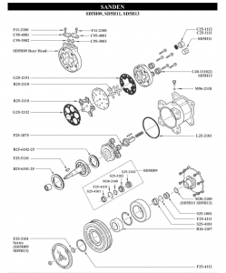   Sanden SD5H11