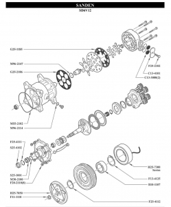   Sanden SD6V12