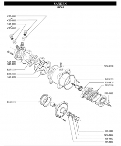   Sanden SD505