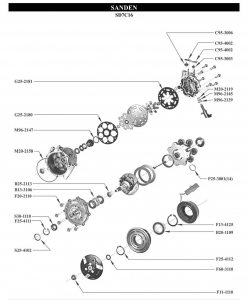   Sanden SD7C16
