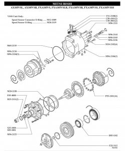   Mitsubishi FXA105VS