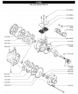   FORD FS6 CROSS MOUNT