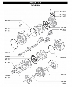   Diesel Kiki DKS16H(R12)