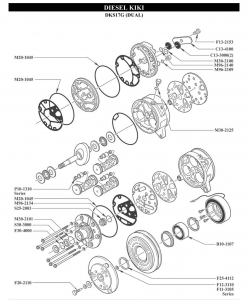   Diesel Kiki DKS17G(DUAL)