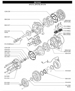   Denso 6P127B